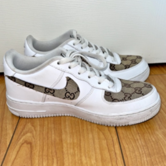 nike air custom gucci